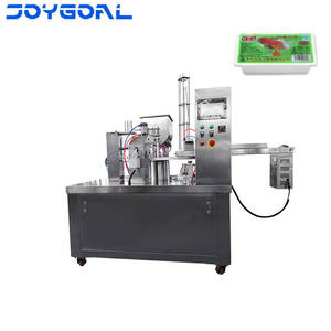 เครื่องบรรจุและปิดผนึกน้ำผึ้ง โยเกิร์ต <span class=keywords><strong>นม</strong></span> <span class=keywords><strong>ซอส</strong></span> อัตโ<span class=keywords><strong>นม</strong></span>ัติ แบบโรตารี่ พร้อมเครื่องบรรจุภัณฑ์แบบใช้แล้วทิ้ง - Product Image 1