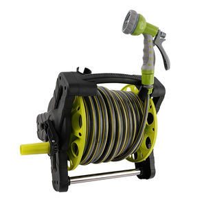 Enrouleur de tuyau d'arrosage <span class=keywords><strong>mural</strong></span> rétractable en PVC de 12 mm avec buse de pulvérisation réglable - Product Image 5