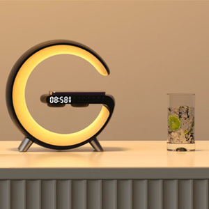 <span class=keywords><strong>Sveglia</strong></span> Multifunzione con Simulazione Alba, Caricatore Wireless, <span class=keywords><strong>Luce</strong></span> Notturna LED, Lampada da Scrivania con Altoparlante BT - Product Image 2