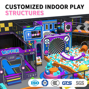 <span class=keywords><strong>Parco</strong></span> Trampolini Personalizzato, Attrezzature per Aree Gioco al Coperto per Bambini, Grande <span class=keywords><strong>Parco</strong></span> <span class=keywords><strong>Giochi</strong></span> Commerciale per Centri Commerciali - Product Image 5