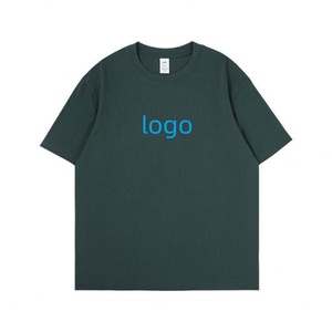 T-shirt vierge unisexe 100 % coton pour hommes, personnalisable OEM/ODM, de haute qualité, pour impression de logo - Product Image 1