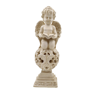 Statue d'ange cherubin en résine vintage pour <span class=keywords><strong>la</strong></span> décoration extérieure - Product Image 3