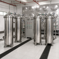 Système complet de pompage d'eau à pression constante à fréquence variable avec surpresseur, productivité de 5000 L/heure, garantie 1 an