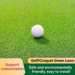 <span class=keywords><strong>Gazon</strong></span> <span class=keywords><strong>artificiel</strong></span> professionnel pour terrain de gateball, résistant à l'usure, perméable à l'eau et anti-UV, pour terrain de gateball extérieur/intérieur - Product Image 2
