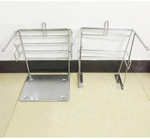 Support de sac de courses de nouvelle conception, support chromé, présentoir de sacs en T-shirt pour comptoir de caisse, caisse enregistreuse - Product Image 6