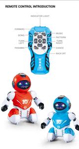 Robot Educativo per Bambini 2025, Robot Programmabile per Calcio, Giocattolo Robot Intelligente a Infrarossi con Telecomando, Luci e Musica - Product Image 4