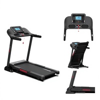 Caminadora Plegable Portátil para el Hogar, Motor de 2.0HP, Pantalla LCD, Inclinación Automática, Ecológica, 120kg, Ejercicio, Fisicoculturismo, MOQ 56 Piezas