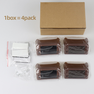 תאורת גדר סולארית קטנה עם סוללה לתאורת לילה בחצר ובחצר - Product Image 6