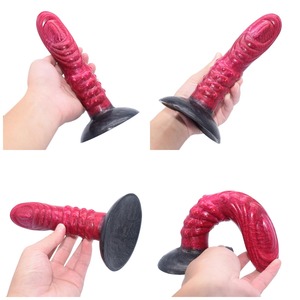 NNSX-consolador de pene de goma con ventosa para mujer, tapón Anal, diseño único, precio barato de fábrica china - Product Image 5