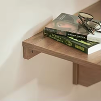 Vente en gros Bureau pliant mural Table à manger murale pliante en bois Table pliante en bois personnalisée pour économiser de l'espace