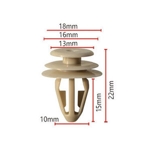 Roewe Car <b>Door</b> Panel <b>Trim</b> Clip D180 18mm 16mm 13mm 22mm PA66 Fastener for Interior Trunk Bumper Repair Replacement - Product Image 1
