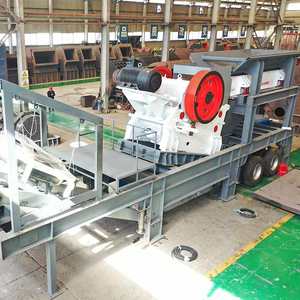 Grande complesso Mobile produttivo grande cava frantoio a mascella stazione 300tph listino prezzi - Product Image 5