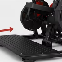 Machine de musculation commerciale à disques pour pectoraux et bras, modèle Wide Flat Chest Press, en métal robuste, capacité 200 kg, GA04