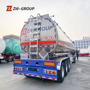 Semirremolque Cisterna de 3 Ejes y 55000L - 5 Compartimentos de Aleación de Aluminio para Transporte - Product Image 2