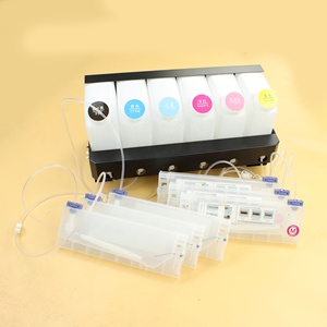 Hệ Thống Cấp Mực Số Lượng Lớn CISS 6 Màu Không Có <span class=keywords><strong>Chip</strong></span> Cho Roland <span class=keywords><strong>Mimaki</strong></span> Mutoh Máy In Phun Hệ Thống Cấp Mực Liên Tục - Product Image 3