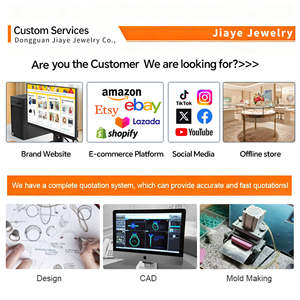 Kalung Rantai JIAYE Custom dengan Pelapisan Vakum, Ukiran Logo/Huruf, untuk Hadiah Ulang Tahun Romantis, Pembuatan Perhiasan - Product Image 6