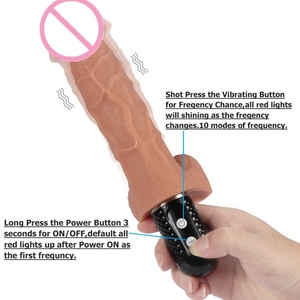 Mengqi MD-XS0013 Elektrische Anale Sex Dildo Vibrator voor Koppels - Dubbel Stimulerende Fun Equipment - Product Image 3