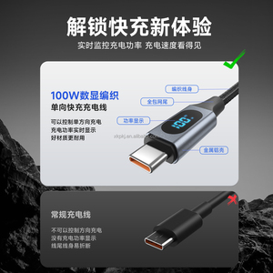 Lktop 100 wát <span class=keywords><strong>USB</strong></span>-<span class=keywords><strong>C</strong></span> <span class=keywords><strong>c</strong></span>áp với hiển thị kỹ thuật số xem điện trong nháy mắt tương thích với DJI sạ<span class=keywords><strong>c</strong></span> Hub điện thoại thông minh ngân hàng điện - Product Image 4