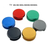 Joystick analogique pour NEW3DS, 3DSXL, NEW3DSXL, 2DS, 3DS, capuchon circulaire en métal de remplacement pour console de jeu Nintendo