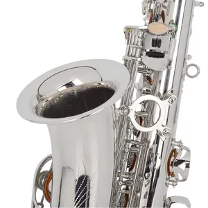 <span class=keywords><strong>Saxophone</strong></span> alto avec musique de couleur argent Eb, instruments musicaux de haute qualité, à bas <span class=keywords><strong>prix</strong></span> - Product Image 5