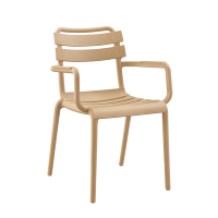 Fauteuil creux Viral, chaise colorée pour intérieur, extérieur et balcon