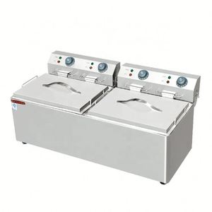 Friteuse électrique numérique industrielle commerciale Kingbetter en acier inoxydable 6L 2.5KW à chauffage rapide - Product Image 6