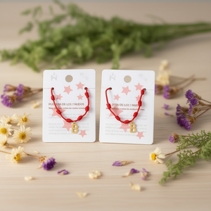 Bracciale con sette nodi in acciaio inossidabile con lettera B per protezione, fatto a mano, 12 pezzi - Product Image 3