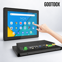 Panel PC Industrial Integrado con Android/Linux, Pantalla Táctil de 7-21.5 Pulgadas, RK3568, IP65, Resistente al Agua, Montaje Empotrado, Computadora Todo en Uno