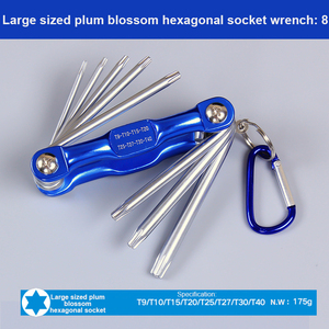 Chiave esagonale pieghevole da 3-6 mm e cacciavite portatile <span class=keywords><strong>a</strong></span> <span class=keywords><strong>stella</strong></span> esagonale con design pieghevole per una facile trasportabilità. - Product Image 3
