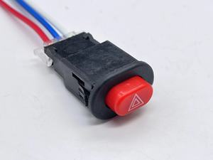 Accessoires de moto, interrupteur de clignotant de danger pour moto, interrupteur d'avertissement d'urgence pour véhicule, avec câble de 120 mm - Product Image 4