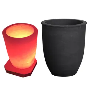 High quality silicon carbide crucible 50 kg 60kg graphite crucible 70 kg for cast iron melting