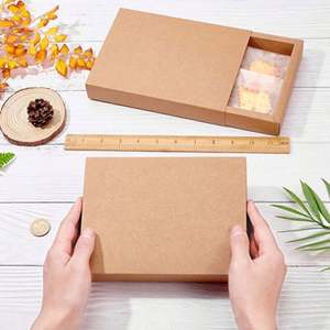 Caja de Alimentos Pequeña al por Mayor, Caja de Regalo de Papel para Galletas Personalizada, Embalaje de Color, Cajón, Laminación Mate, Impresión en Relieve - Product Image 4