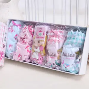 뜨거운 모달 한국 아기 어린이 삼각형 면화 소녀 팬티 속옷 공장 직접 판매