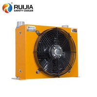 Intercambiador de Calor de Aceite de Alta Eficiencia con Placas de Aluminio de 100 Litros, Ventilador Condensador de 12V/220V, Enfriador de Aceite de Motor