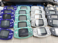 Console de Jeu Portable Originale Game Boy Advance (GBA) Compatible, avec Nouvelle Coque Multicolore et Fonctionnalités Remises à Neuf