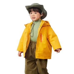 Due pezzi grazioso cappotto invernale per bambine con stampa giacca a vento impermeabile antivento per bambini vestiti invernali spessi