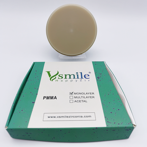 Materiali dentali di alta qualità 98mm Cad Cam materiale di fresatura monostrato <span class=keywords><strong>PMMA</strong></span> Block 10-2mm per laboratorio odontotecnico - Product Image 6