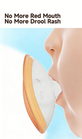 Sucette ergonomique en silicone en forme de gourde, sans BPA, douce pour la bouche de bébé, évite les rougeurs des lèvres, apaise les pleurs nocturnes, 0-12 mois