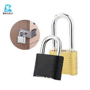 सबसे ज्यादा बिकने वाली बेलेजी 4 अंकों का पासवर्ड 8 मिमी शेकल भारी शुल्क सुरक्षा आउटडोर वाटरप्रूफ पैडलॉक पॉलिश फिनिश एंटी-चोरी - Product Image 1