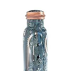 Luxury Floral Pattern Pure Copper Water Bottle Traditional Metal Drink Container With <b>Secure</b> Lid For Everyday Use - Product Image 4