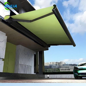 Hot bán đầy đủ Cassette có thể thu vào mái hiên cơ giới điều khiển từ xa cho ngoài trời không thấm nước sân thượng vườn ban công nước bằng chứng - Product Image 6