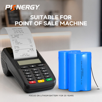 Baterai POS Tahan Lama INR18650 7.4V 2s1p 2600mAh Paket Baterai untuk Sumber Daya POS Genggam