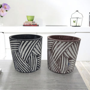 Grand plateau élégant en pot de <span class=keywords><strong>fleurs</strong></span> en ciment pour la maison pour les jardins minimalistes Salon familial Bureaux et plantes - Product Image 2