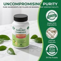 Aeglewell – Capsules Minceur Détoxifiantes Premium à Action Rapide pour Brûler les Graisses, Suppléments de Garcinia Cambogia et de Haricot Blanc