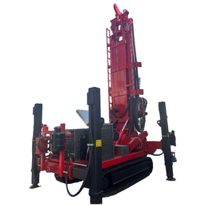 800m wd800 Crawler nước giếng khoan giàn khoan thủy lực khí nén Giàn Khoan với 380V điện Crawler di động lõi thành phần động cơ - Product Image 2