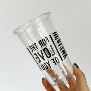 12oz 14oz 16oz 20oz 24oz dùng một lần trong suốt nhựa BOBA ly sinh tố trà sữa bong bóng trà ly nhựa có nắp đậy - Product Image 4
