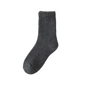 SASPORTS LEAGUE New <b>Winter</b> Women Crew <b>Socks</b> Breathable Cotton Bow Decoration Warm Standard <b>Thickness</b> Knitted Solid Pattern - Product Image 6