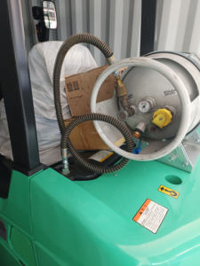 मित्सुबिशी lpg फोर्कलिफ्ट 2.5 टन fg25pt डुअल इंजन फोर्कलिफ्ट गैस Lpg - Product Image 2