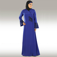 Abaya pour femmes, design personnalisable, taille plus, vêtements musulmans traditionnels