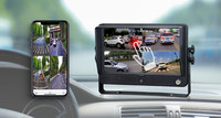 STONKAM – kit de moniteur dvr pour véhicule 1080P, surveillance vidéo du véhicule, wifi, capteur G, enregistrement de collision et alarme